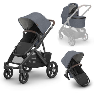 UPPAbaby Vista V3 Pushchair - Duo-Strollers-Liam- | Natural Baby Shower