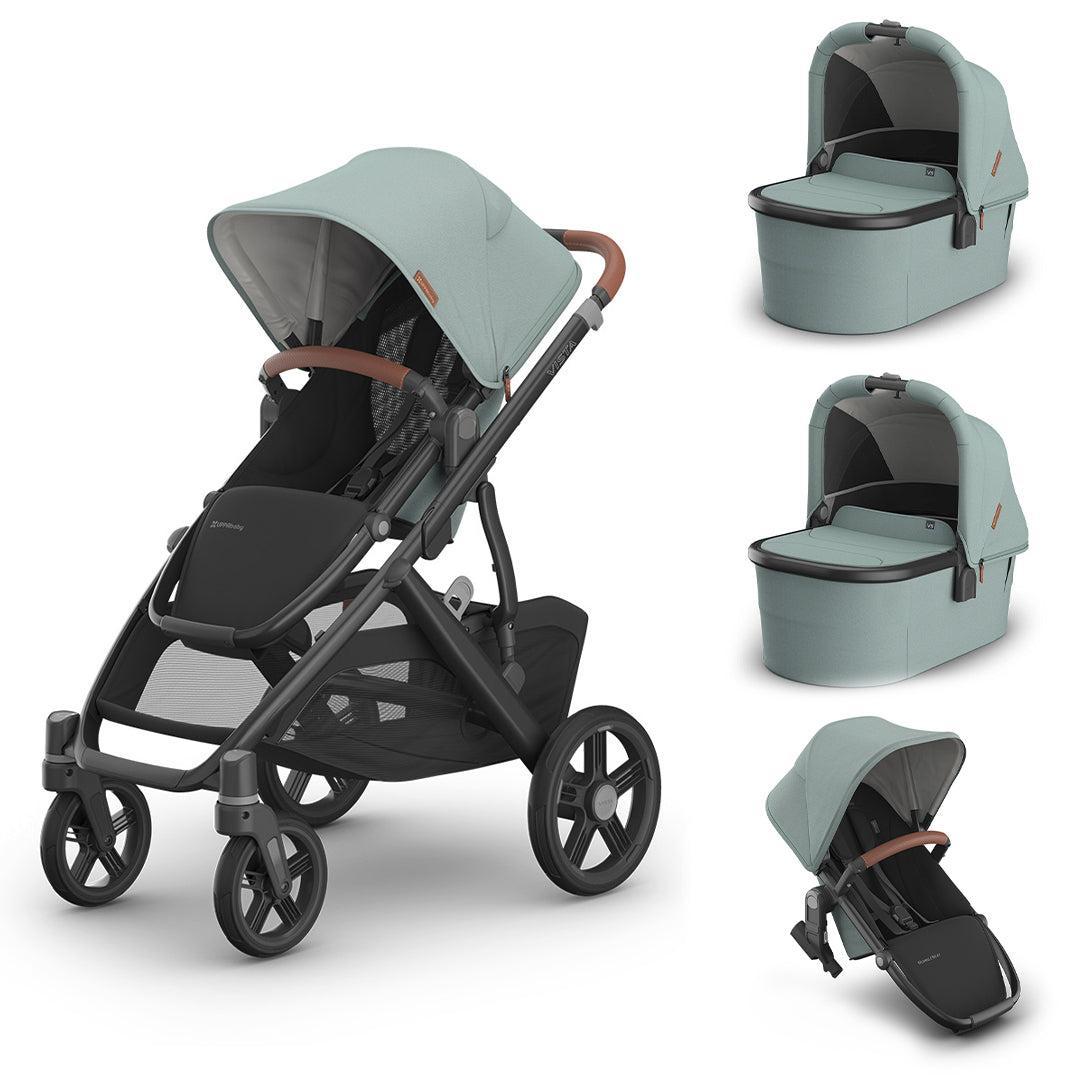 UPPAbaby Vista V3 Pushchair - Twin-Strollers-Jake- | Natural Baby Shower