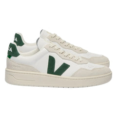 Veja - V-90 Deri O.T. Sneakers | Koyu yeşil
