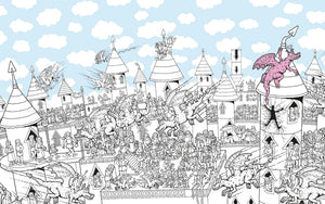 Where's Wally? The Official Coloring Book