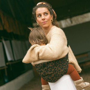 Wildride Toddler Carrier - Brown Leopard-Baby Carriers-Brown Leopard- | Natural Baby Shower
