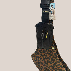 Wildride Slide On Accessory Bag - Black-Changing Bag Pouches-Black- | Natural Baby Shower