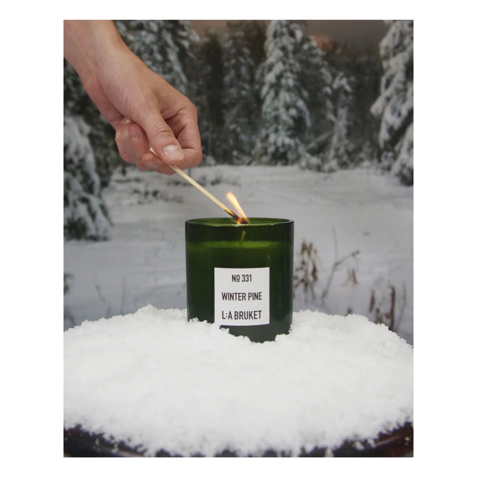 L:A BRUKET - Winter Pine 331 Candle - Limited Edition - 260g
