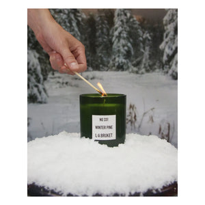L:A BRUKET - Winter Pine 331 Candle - Limited Edition - 260g