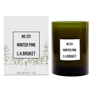 L:A BRUKET - Winter Pine 331 Candle - Limited Edition - 260g