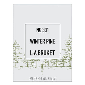 L:A BRUKET - Winter Pine 331 Candle - Limited Edition - 260g