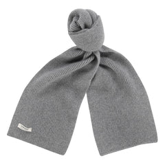 Le Bonnet Amsterdam - Yün ve Angora atkı | Gri