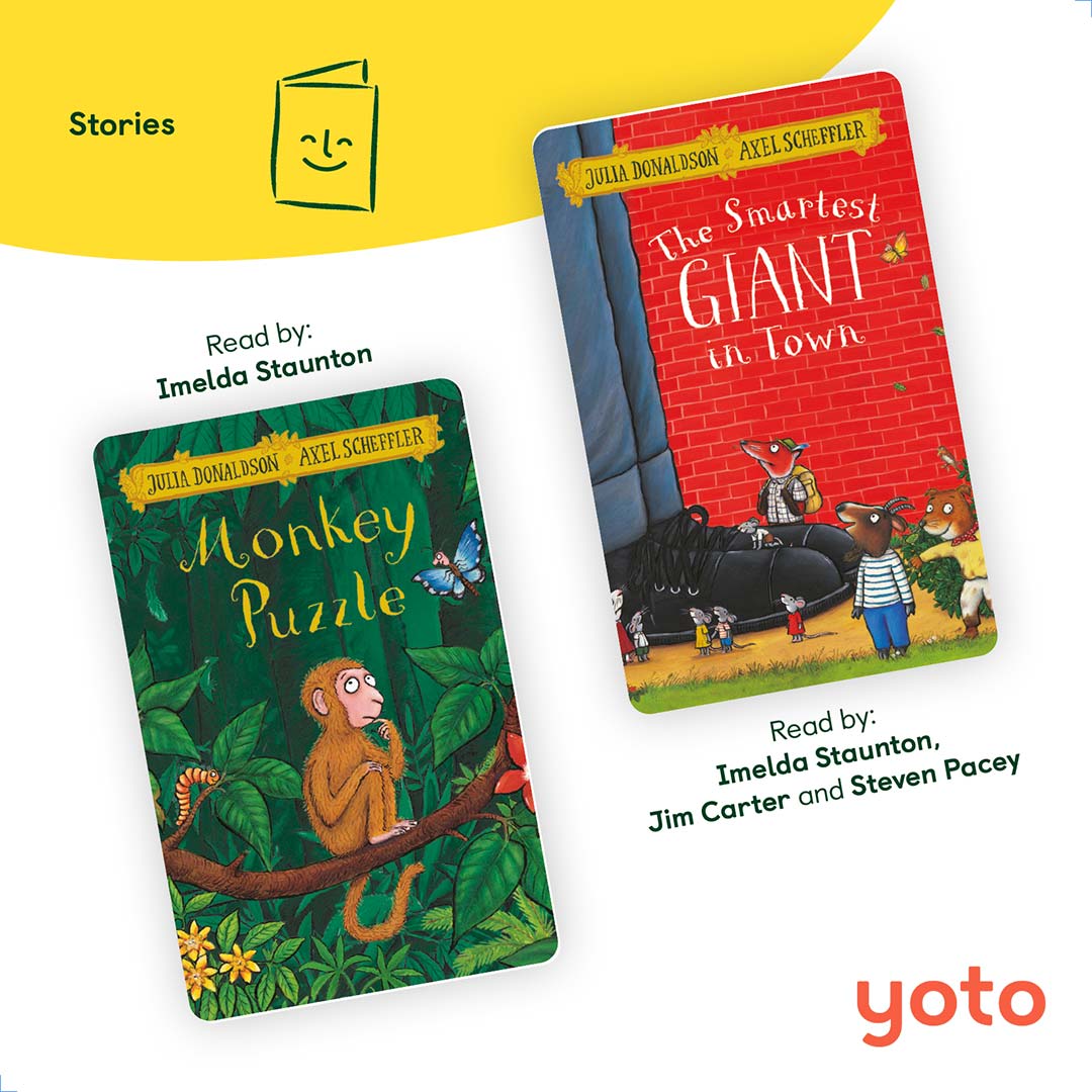 Yoto Player + The Gruffalo and Friends Collection Bundle - 3rd Generation-Audio Players-No Headphones- | Natural Baby Shower