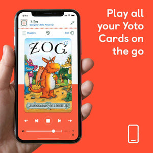 Yoto Card Multipack - Zog + Friends Collection-Audio Player Cards + Characters- | Natural Baby Shower